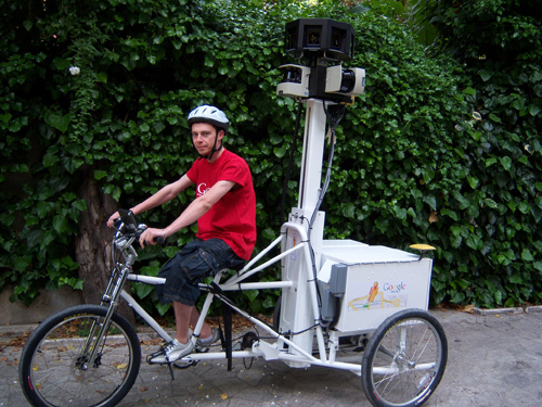Tricycle Google Street View